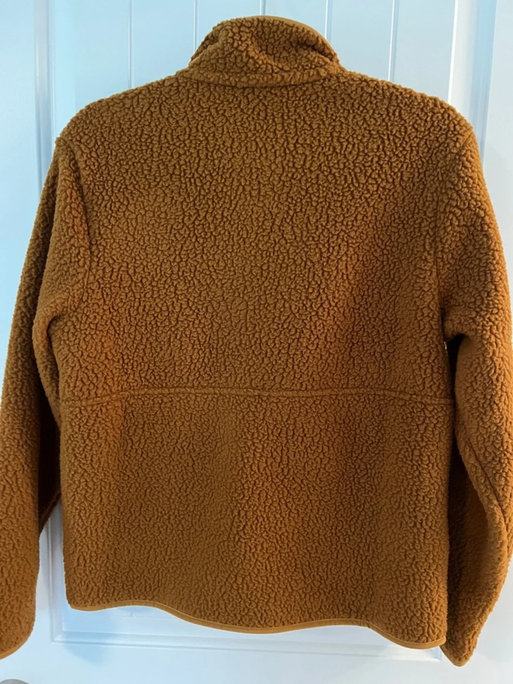 Patagonia Women's Rust Brown Cozy Fleece Pullover Jacket - Picture 6 of 8